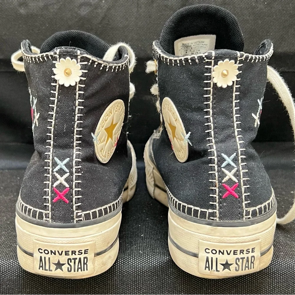 Women Converse Chuck Taylor All Star LIFT HI Crafted Stitching (A08731C)